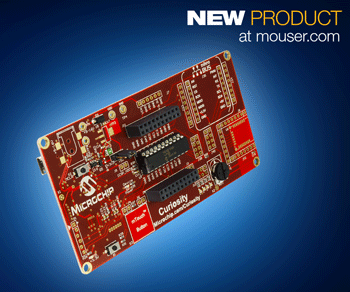 Placa de desarrollo disponible en  Mouser
