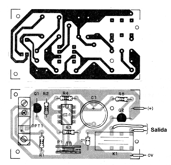 Figura 4 - Placa para el montaje
