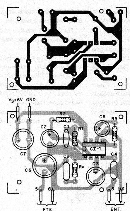 Figura 2 - Placa para el montaje
