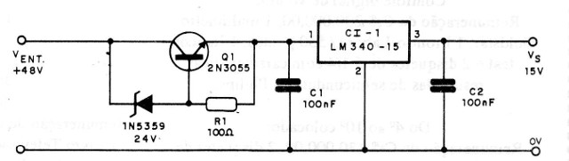 Figura 6 - Fuente de 15 V
