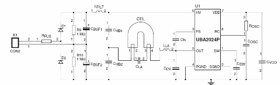 Figura 2 - Circuito con doblador de tensión
