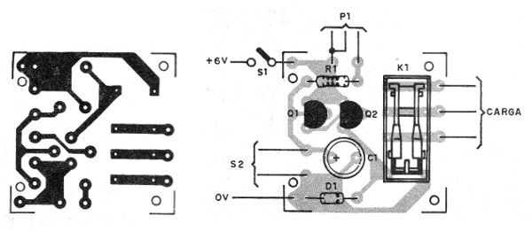 Figura 2 - Placa para el montaje
