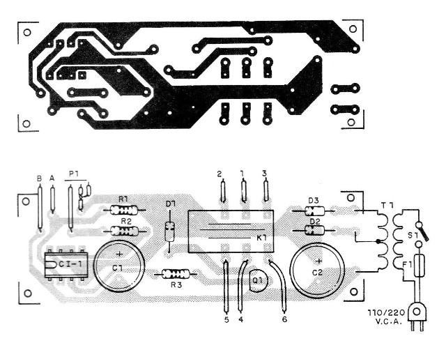 Figura 2 - Placa para el montaje
