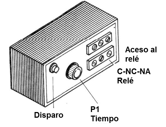 Figura 3 - Sugerencia de caja para el montaje
