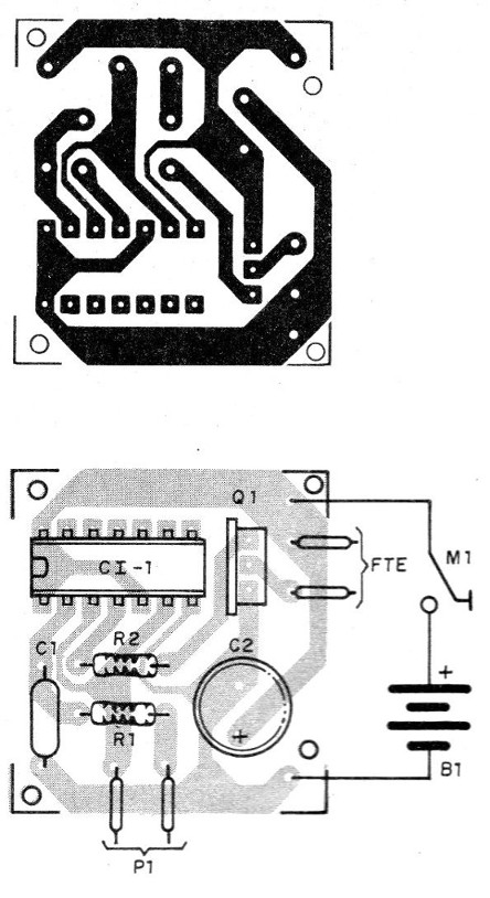 Figura 2 - Placa para el montaje
