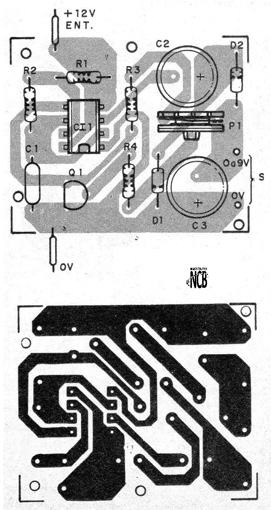 Figura 2 - Placa para el montaje
