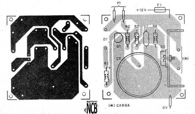 Figura 5 - Placa para el termostato
