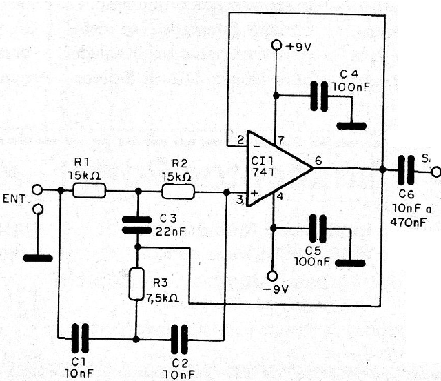 Figura 2 - Diagrama completo del filtro
