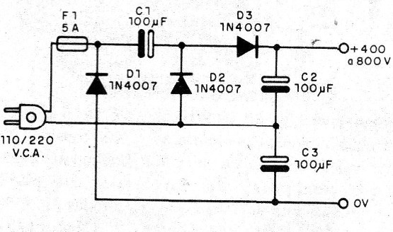 Figura 1 - Diagrama del triplicador
