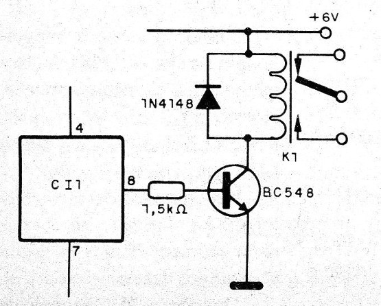 Figura 5 - Invertir el diodo y utilizar un PNP
