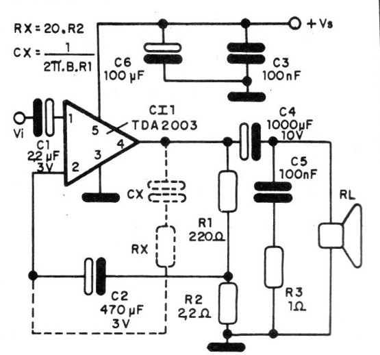 Figura 4 - Circuito de aplicación
