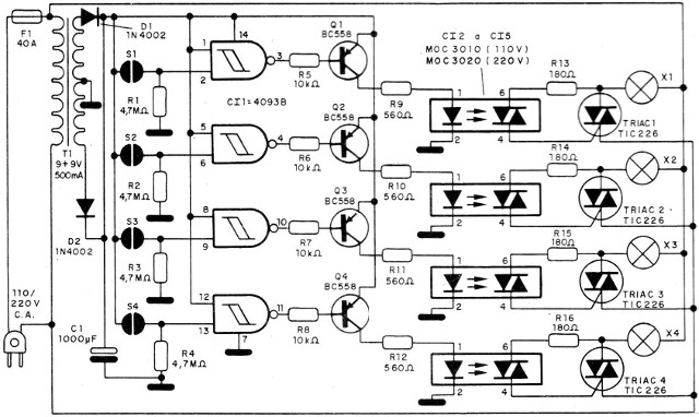 Figura 2 - Diagrama completo del aparato
