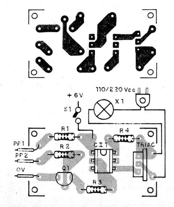 Figura 2 - Placa para el montaje
