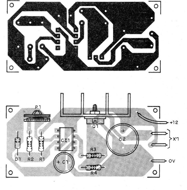 Figura 2 - Placa para el montaje
