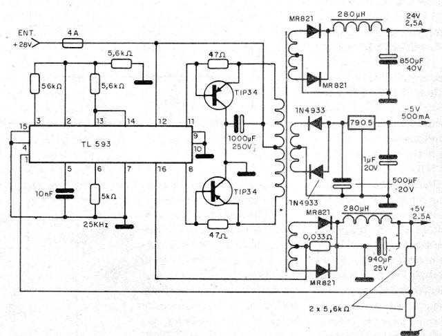 Figura 1 - Fuente de controlador
