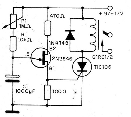 Figura 11 - Circuito con unijuntura
