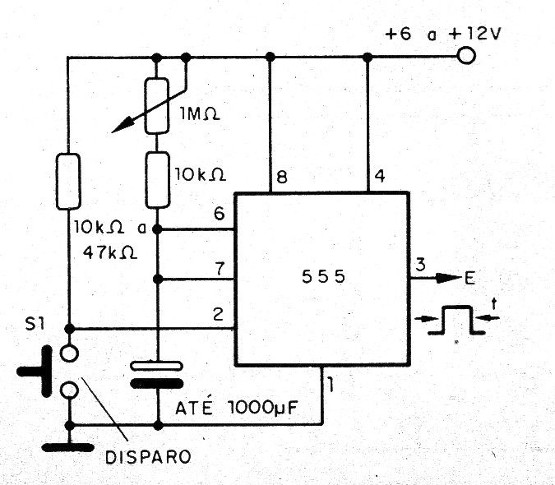 Figura 16 - Timer básico con el 555
