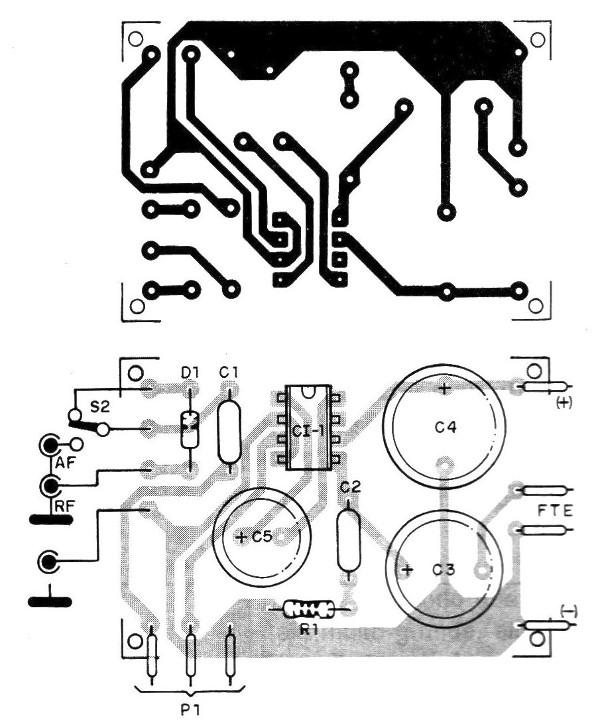 Figura 2 - Placa para el montaje
