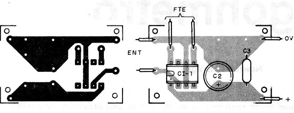 Figura 2 - Placa para el montaje
