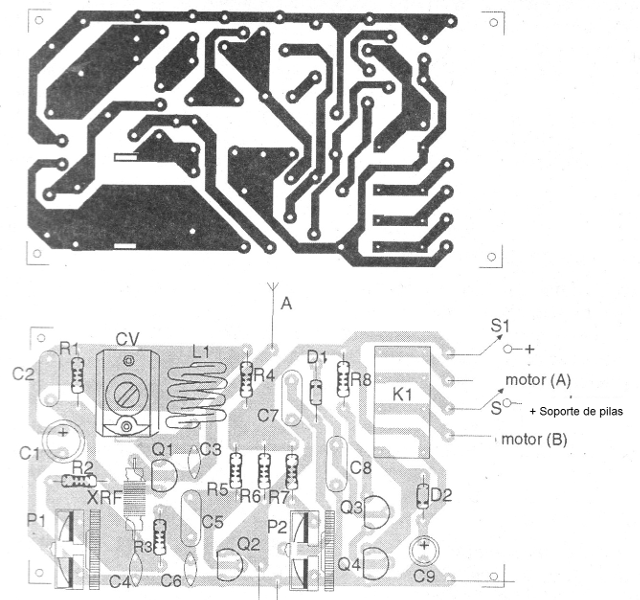 Figura 4 - Placa del receptor
