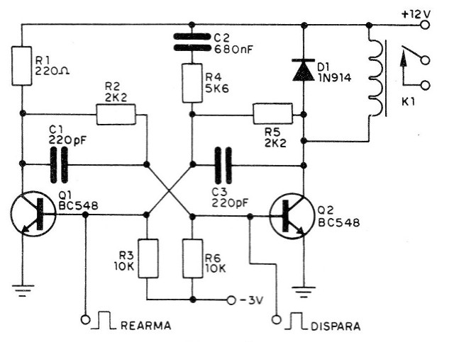 Figura 5 - Relé biestable
