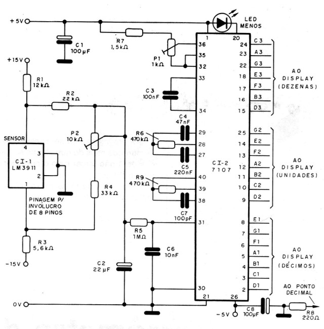 Figura 1 - Diagrama del sector de conversión sin fuente
