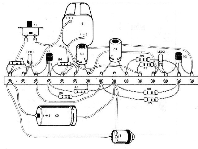 Figura 3 - Montaje mediante un puente de terminales
