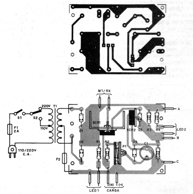 Figura 4 - Placa para el montaje
