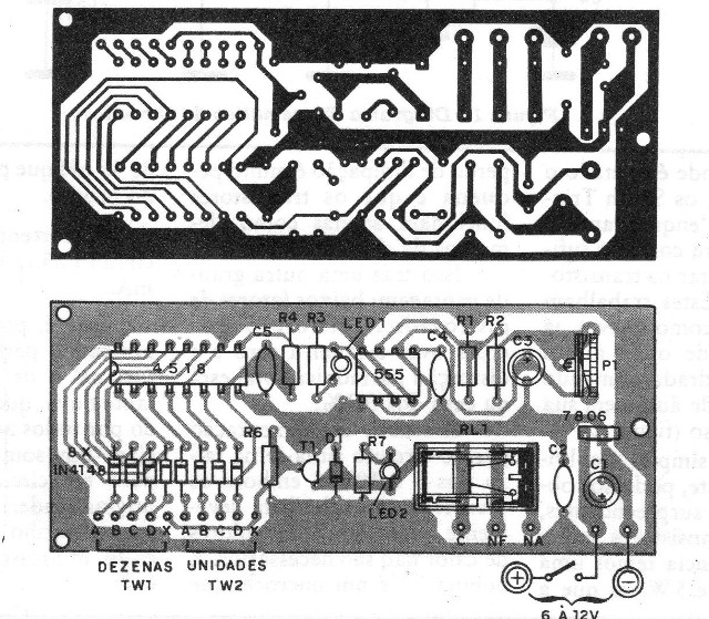 Figura 2 - Placa para el montaje
