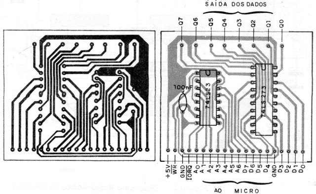 Figura 2 - placa de circuito impreso para el proyecto
