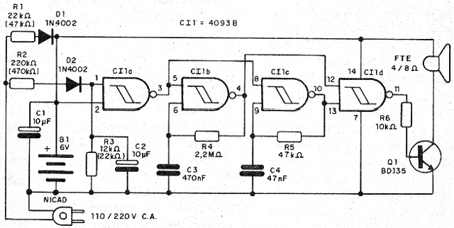 Figura 4 - Diagrama de la versión de alta potencia.
