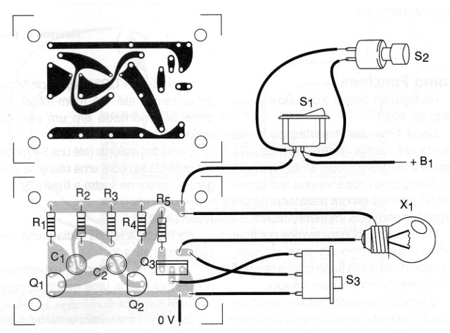 Figura 3 - Montaje en placa de circuito impreso
