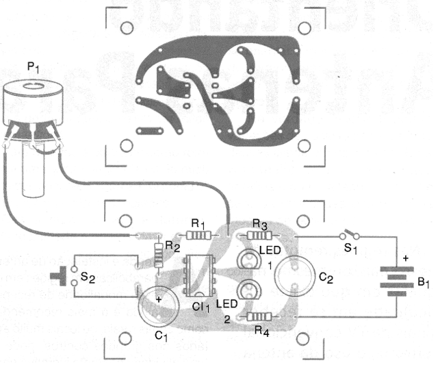 Figura 2 - Placa para el montaje
