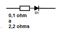 Figura 4 - Diodo para proteger contra los surtos
