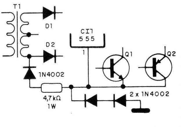 Figura 3 – Puesta a cero de la salida
