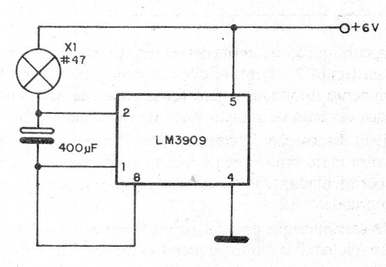    Figura 6 - Circuito con lámpara
