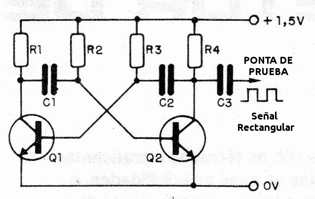 Figura 3 - El multivibrador astable
