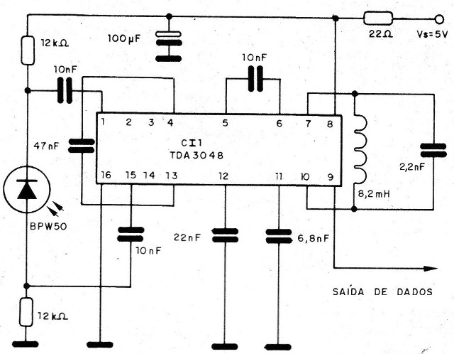 Figura 2- Circuito de banda ancha
