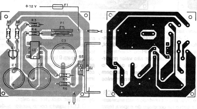 Figura 2 - Placa para el montaje
