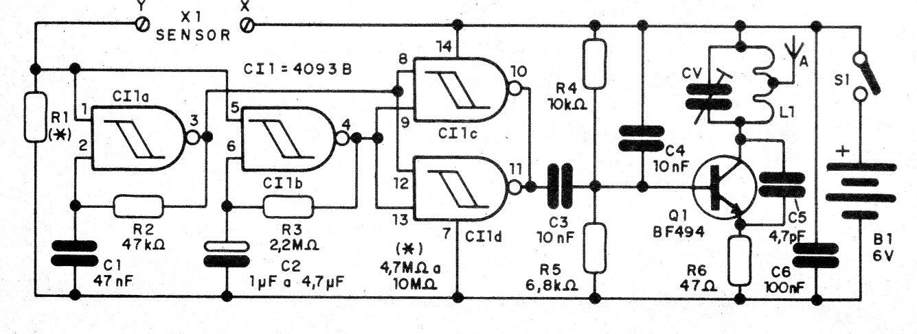    Figura 1 - Diagrama de la alarma
