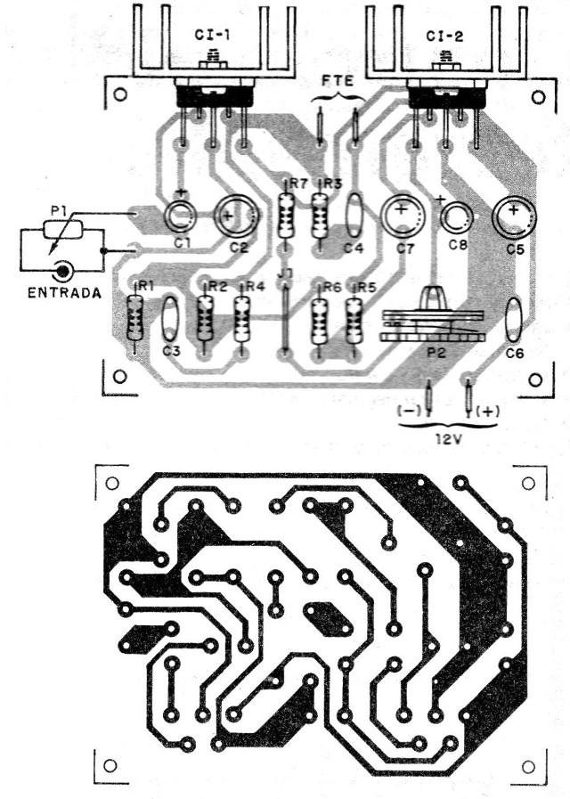    Figura 4 - Placa para el montaje
