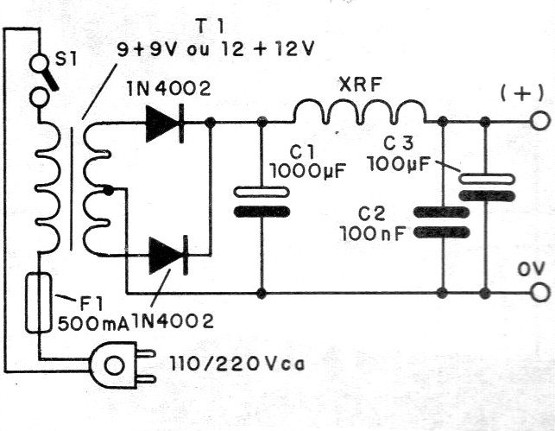 Figura 5 - Fuente de alimentación para el booster
