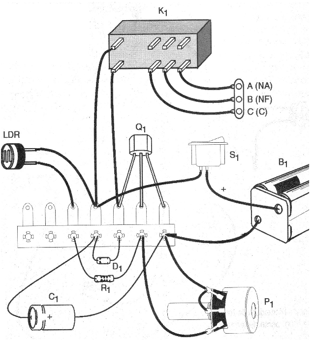    Figura 2 - Montaje en puente de terminales
