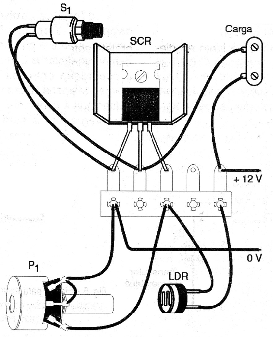    Figura 9 - Montaje en puente de terminales
