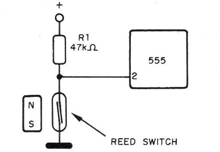 Figura 2 - Accionamiento con reed
