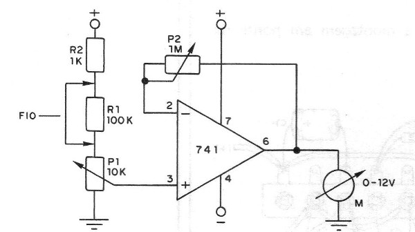 Figura 2 - Circuito de la experiencia
