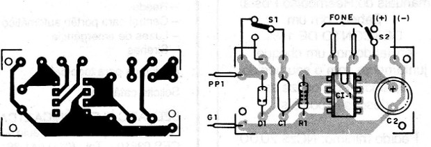 Figura 2 - Placa para el montaje
