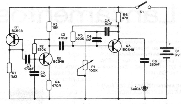 Figura 4 - Diagrama completo del aparato
