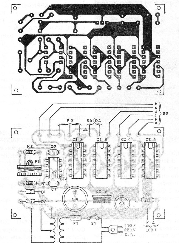 Figura 2 - Placa para el montaje
