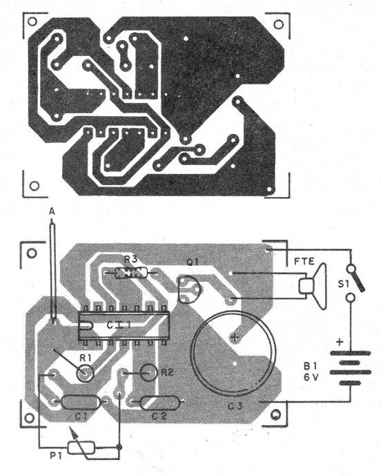 Figura 2 - Placa para el montaje
